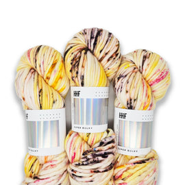 Hedgehog Fibres Super Bulky - Mellow Yellow