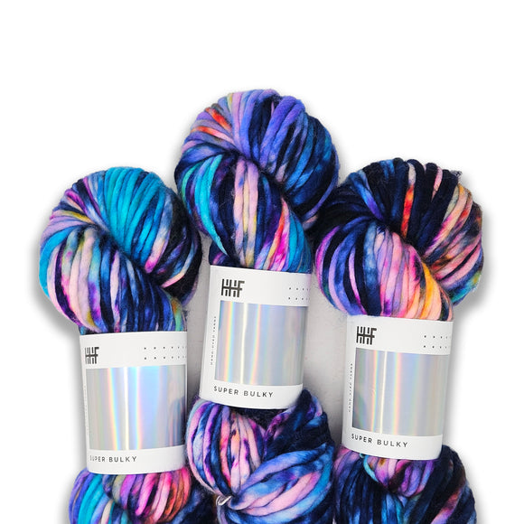 Hedgehog Fibres Super Bulky - Midnight Lagoon