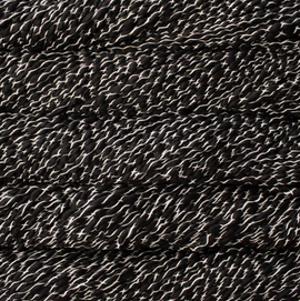 Malabrigo Caracol - Natural on Black