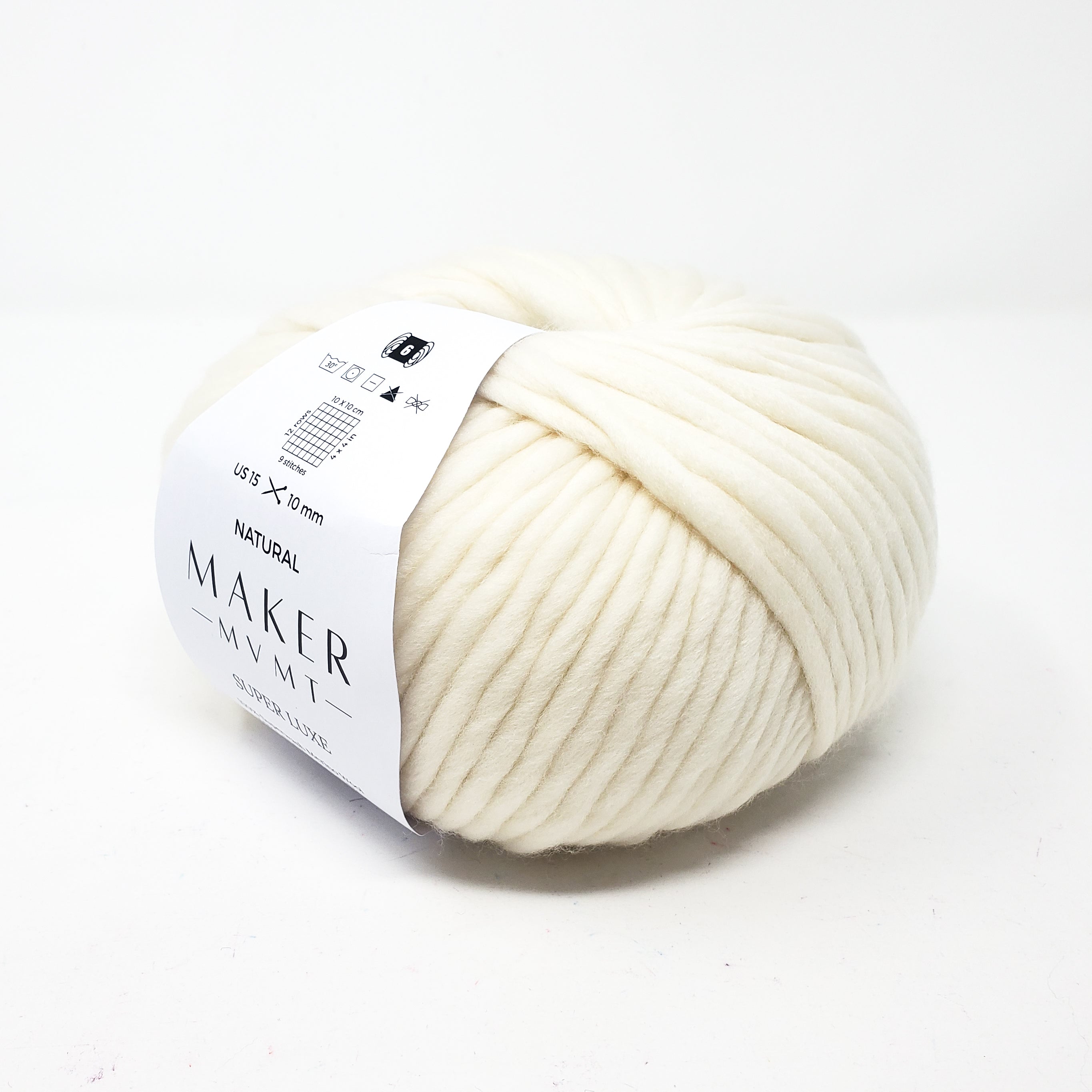 Natural - Super Luxe 100% Superwash Merino Wool - 0
