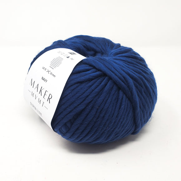 Navy - Super Luxe 100% Superwash Merino Wool *LAST CHANCE*