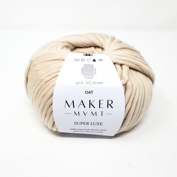 Oat - Super Luxe 100% Superwash Merino Wool *LAST CHANCE*