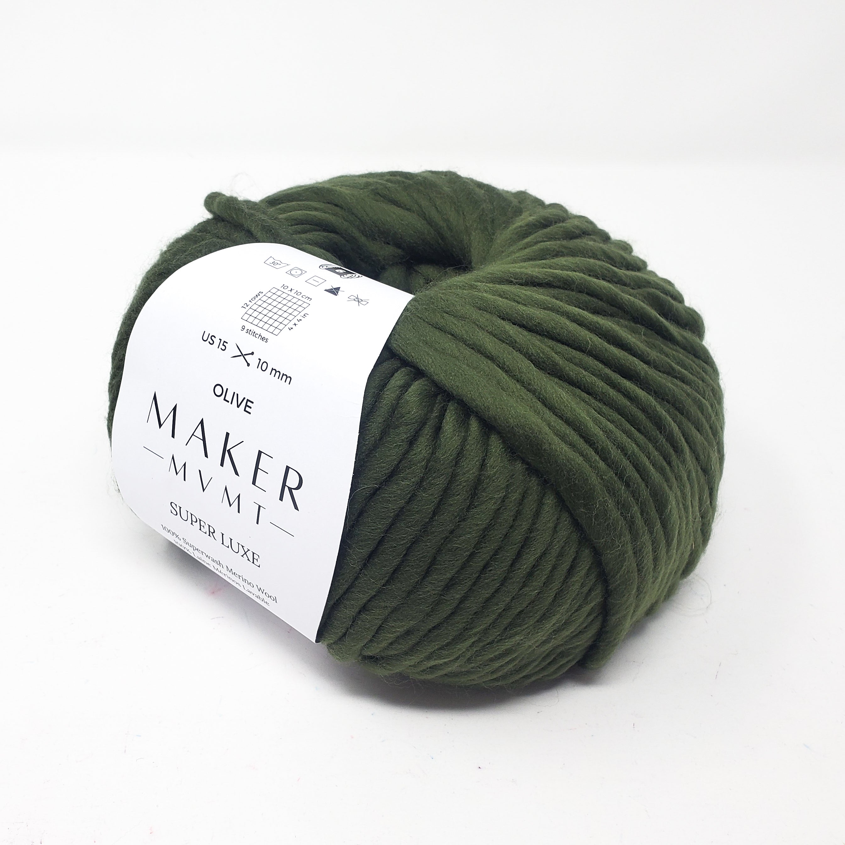 Olive - Super Luxe 100% Superwash Merino Wool - 0