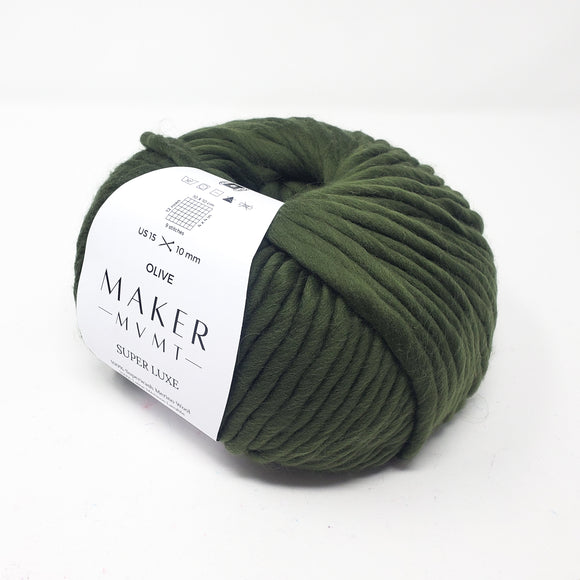 Olive - Super Luxe 100% Superwash Merino Wool *LAST CHANCE*