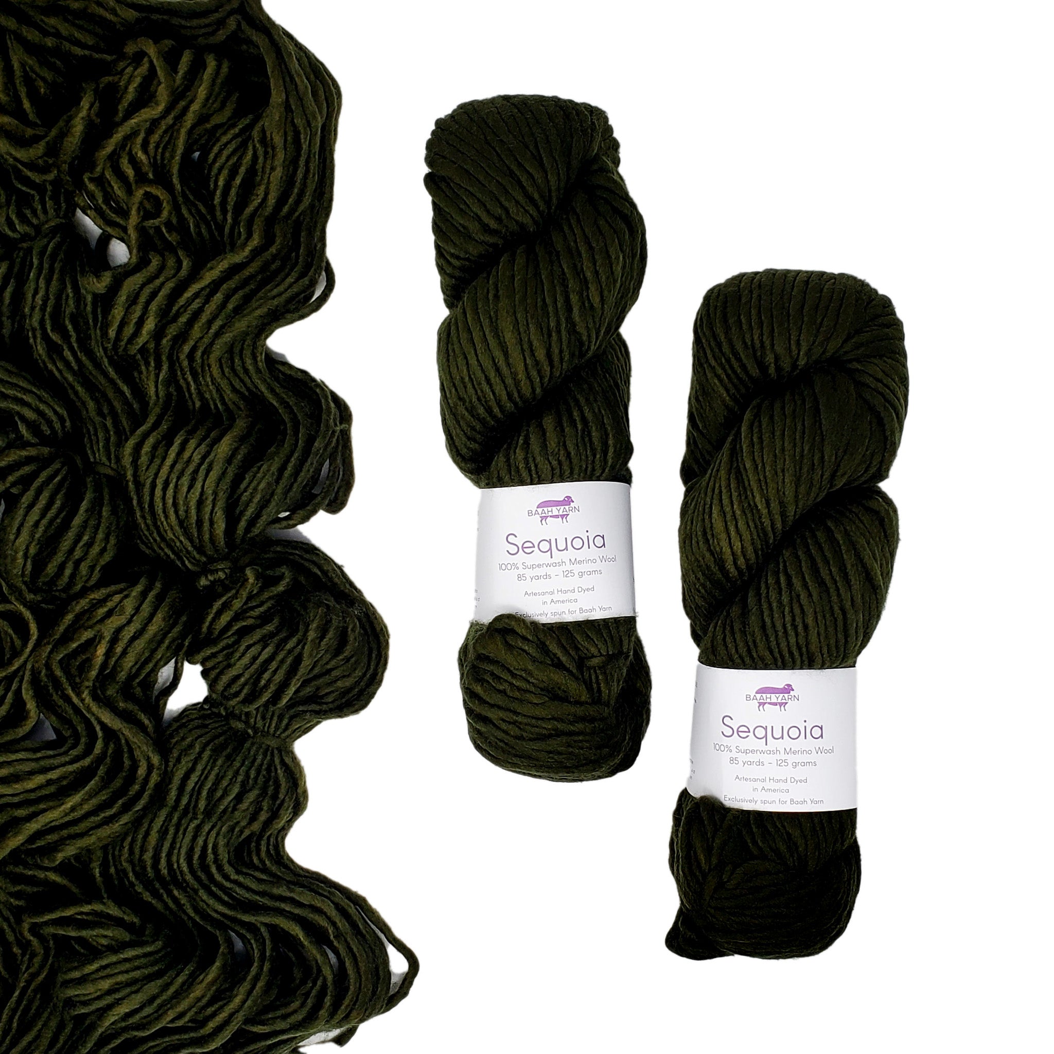 Baah Yarn Sequoia - Olive You More