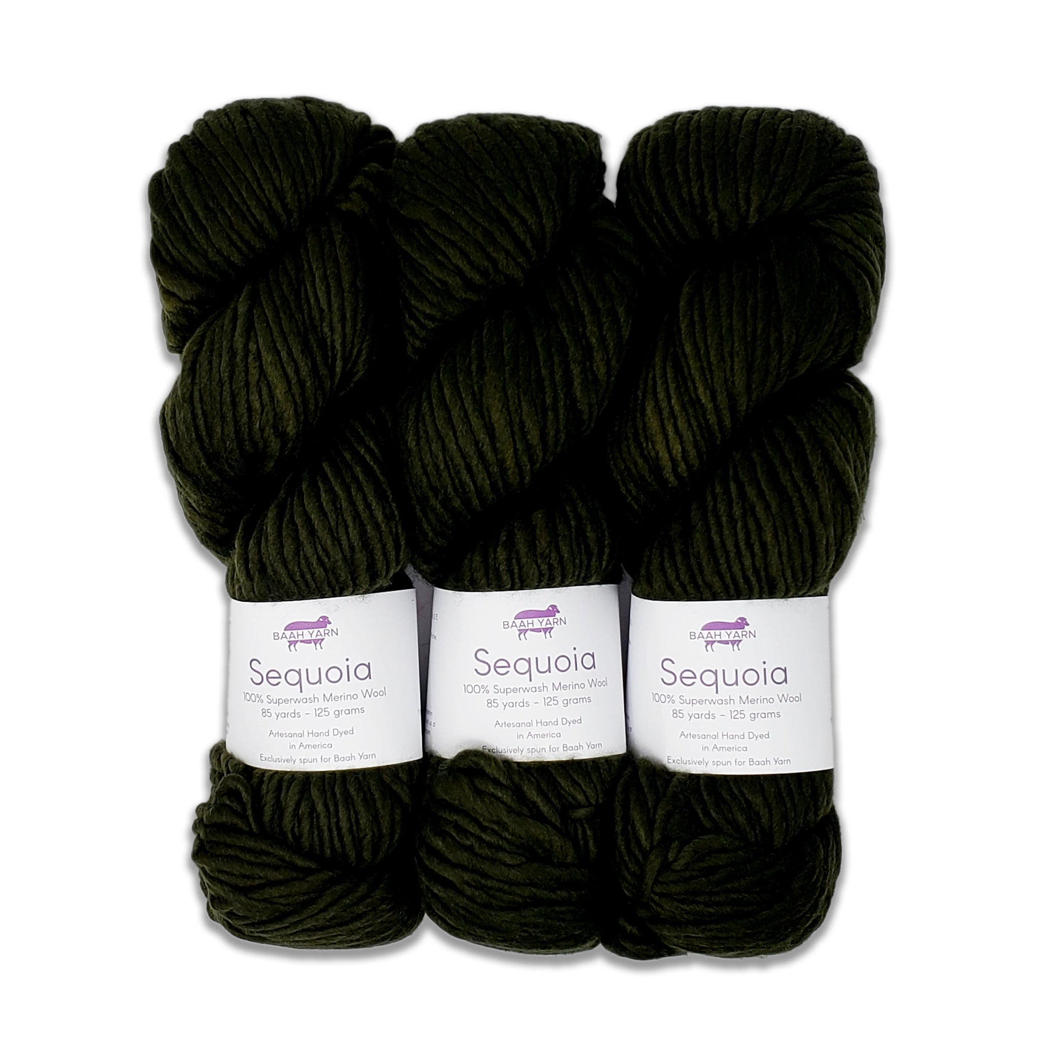 Baah Yarn Sequoia - Olive You More - 0
