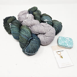 Barnstable Shawl KAL Kit - Wabi-Sabi + Pearl