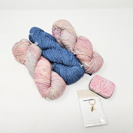 Barnstable Shawl KAL Kit - Rosalinda + Denim