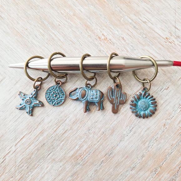 Stitch Marker Set - Boho
