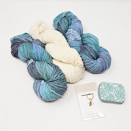 Barnstable Shawl KAL Kit - Cabo Polonio + Natural