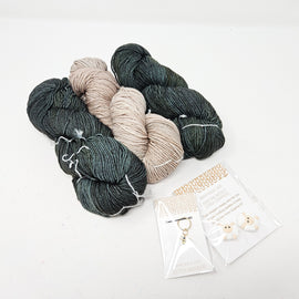 Barnstable Shawl KAL Kit - Fiona + Whole Grain