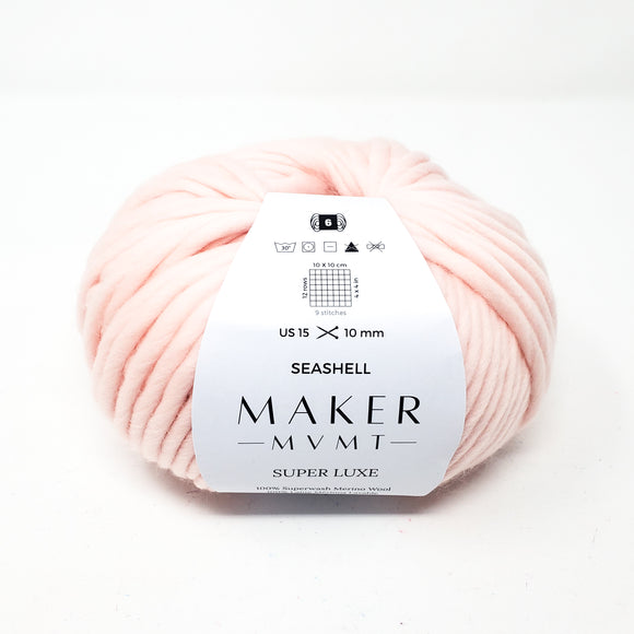 Seashell - Super Luxe 100% Superwash Merino Wool *LAST CHANCE*