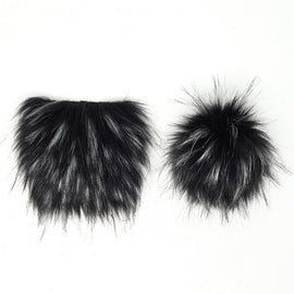 Shadow - Faux Fur Pre-Cut DIY Squares