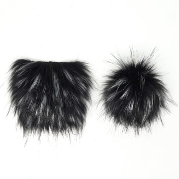 Shadow - Faux Fur Pre-Cut DIY Squares