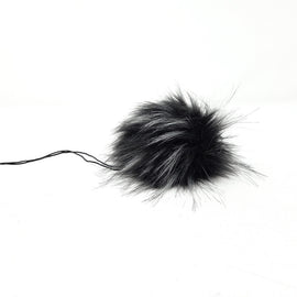 Shadow - Faux Fur Pom Poms - 0