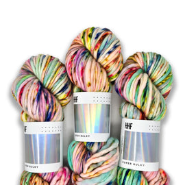 Hedgehog Fibres Super Bulky - Sunshower