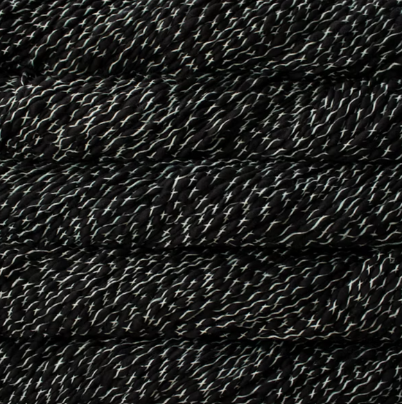Malabrigo Caracol - Water Green on Black