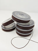 0.5mm Nylon Cord (25 Metre Roll/ / 82 ft. Roll) -- Brown-2