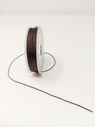 0.5mm Nylon Cord (25 Metre Roll/ / 82 ft. Roll) -- Brown