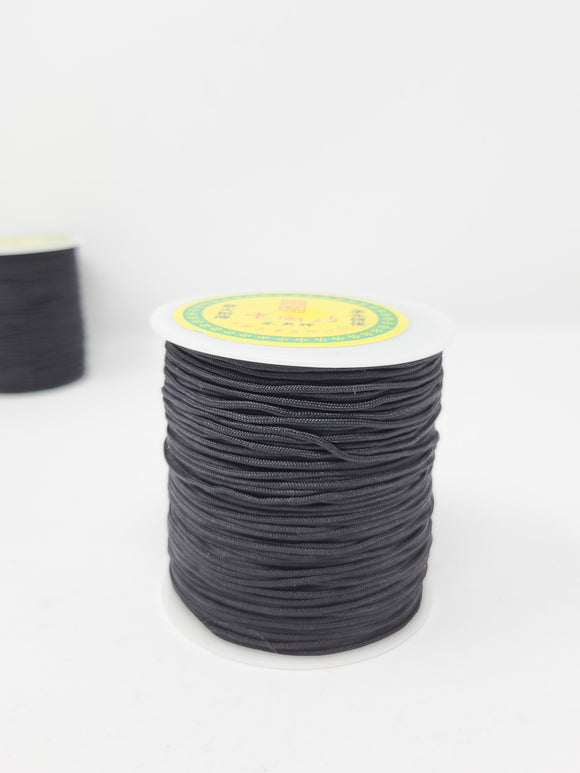 1.5mm Nylon Cord - Black