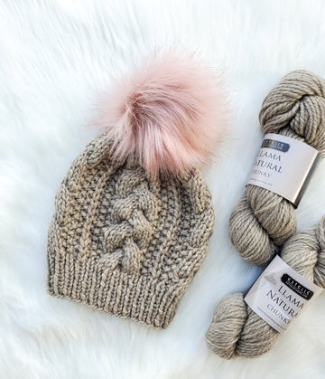 The Bulky Braided Beanie - Knitting Pattern - 0