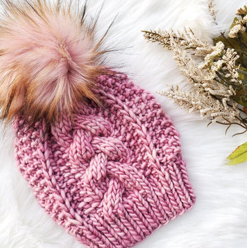 The Bulky Braided Beanie - Knitting Pattern