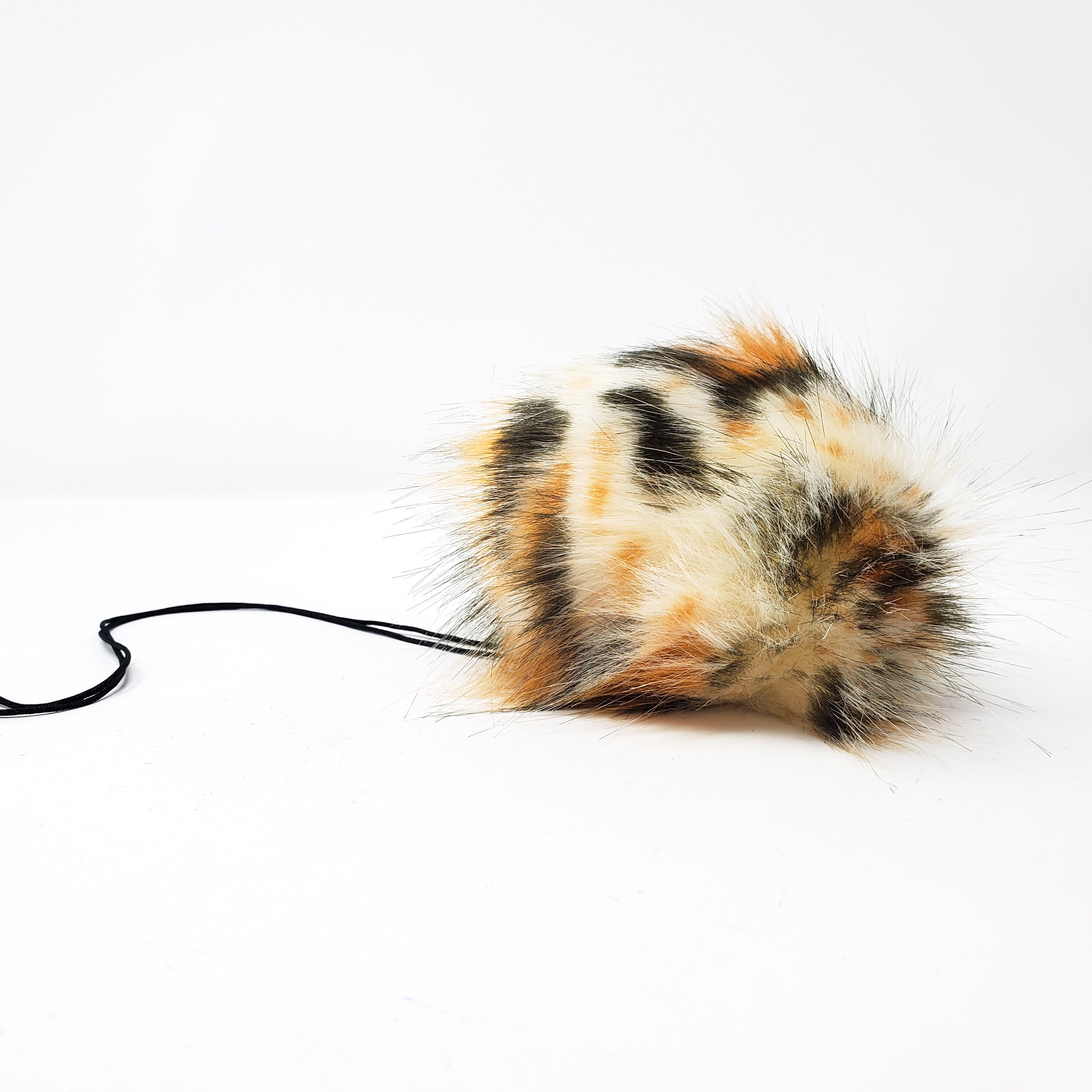 Leopard - Faux Fur Pom Poms - 0