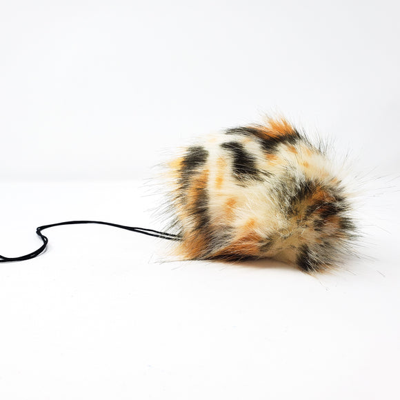 Leopard - Faux Fur Pom Poms