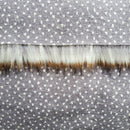 White Oak LUXE Fake Fur Faux Fur Fabric by the Metre / Yard-4