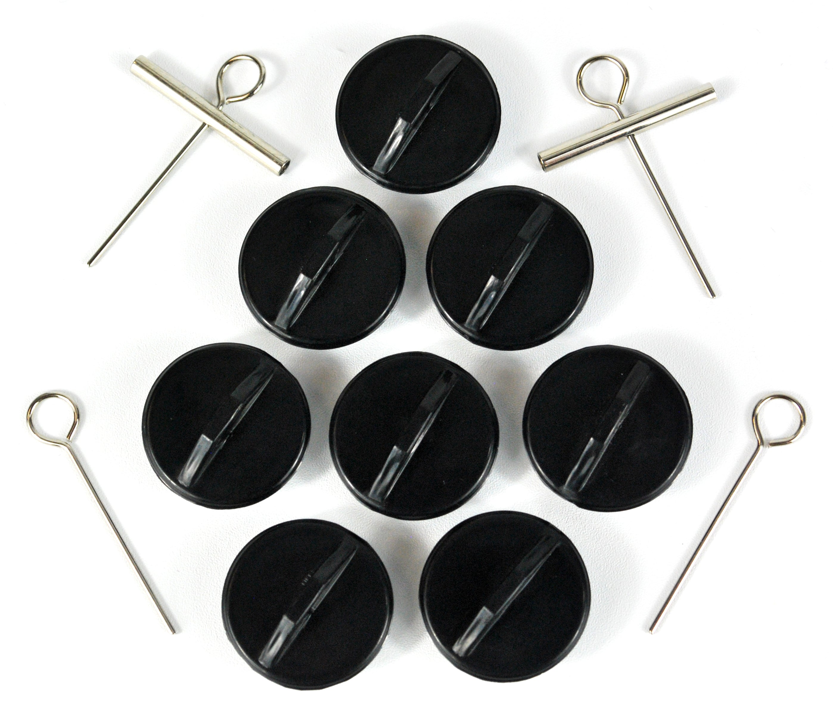 UMBER 5" Interchangeable Circular Needle Set - Tan Denim Fabric Case - 0