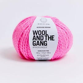 Wool and the Gang | Alpachino Merino | Bubblegum Pink