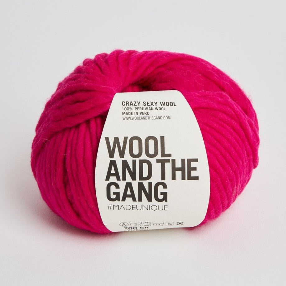 Wool and the Gang | Crazy Sexy Wool | Hot Punk Pink