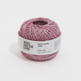 Wool and the Gang | Disco Down Yarn | Cosmic Pink