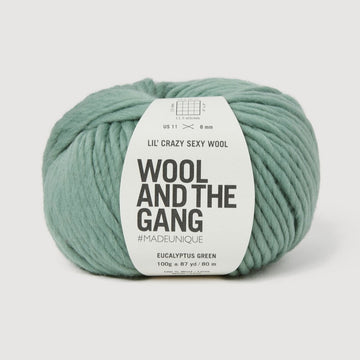 Wool and the Gang | Lil' Crazy Sexy Wool | Eucalyptus Green