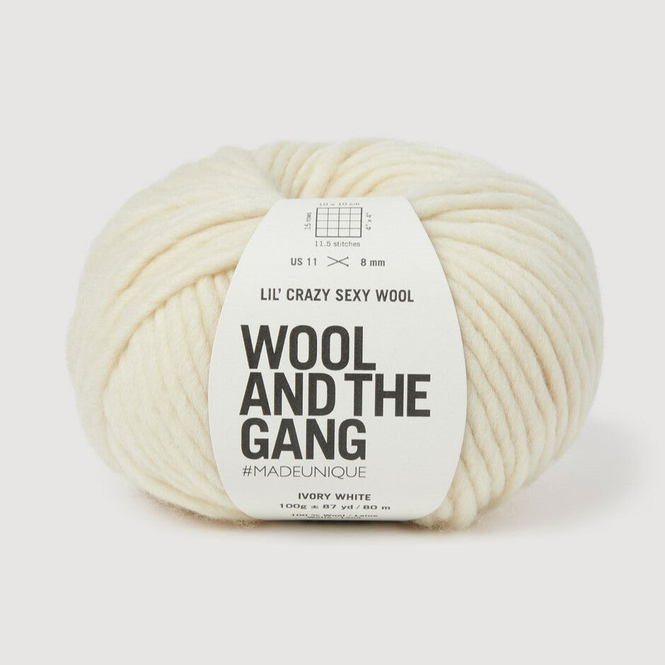 Wool and the Gang | Lil' Crazy Sexy Wool | Ivory White
