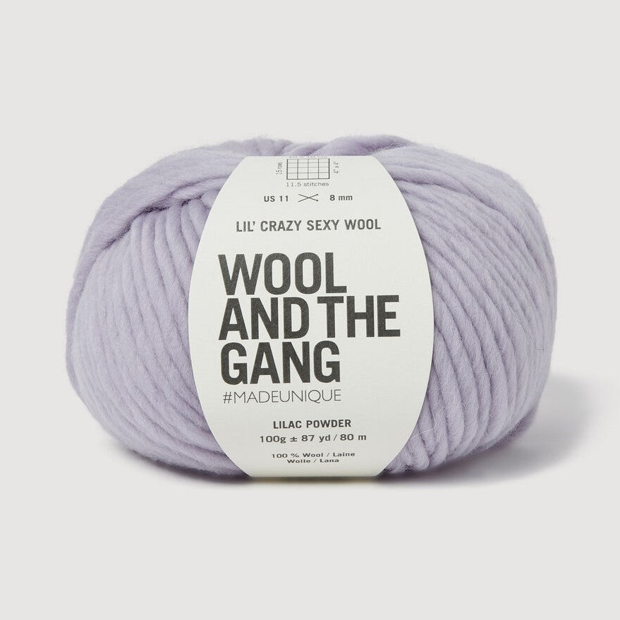 Wool and the Gang | Lil' Crazy Sexy Wool | Lilac Powder