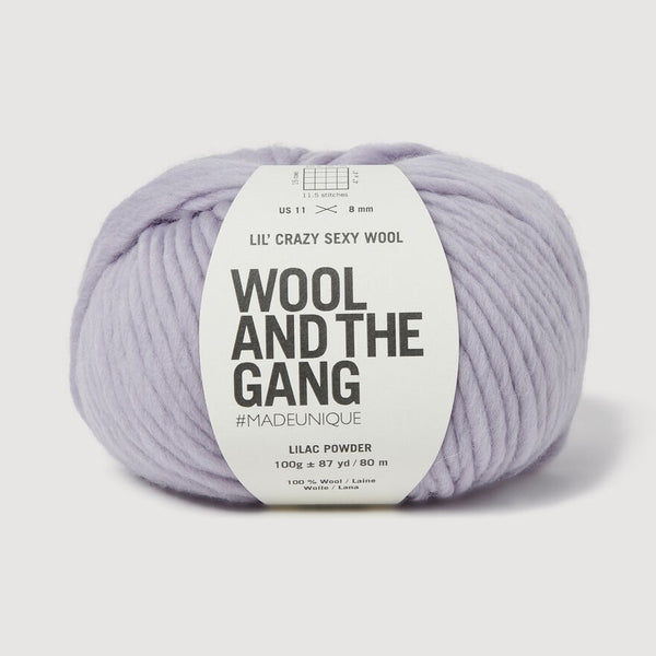 Lilac Powder - Lil' Crazy Sexy Wool
