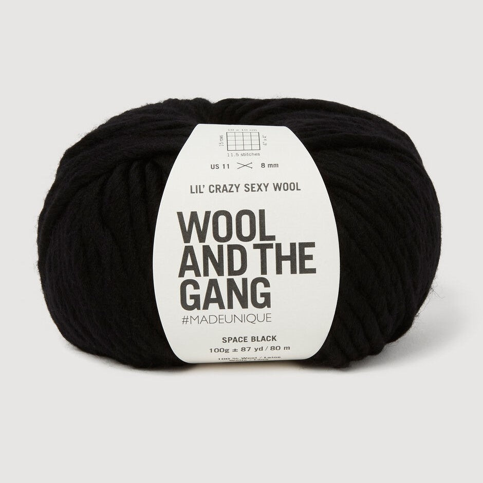 Wool and the Gang | Lil' Crazy Sexy Wool | Space Black