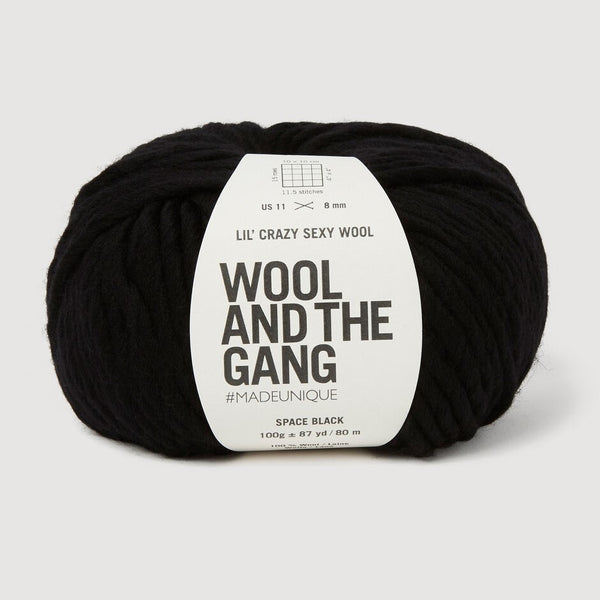 Space Black - Lil' Crazy Sexy Wool