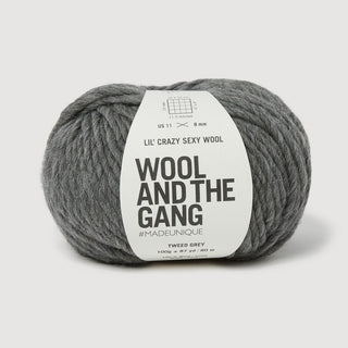 Tweed Grey - Lil' Crazy Sexy Wool