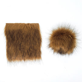 Sienna - Faux Fur Pre-Cut DIY Squares