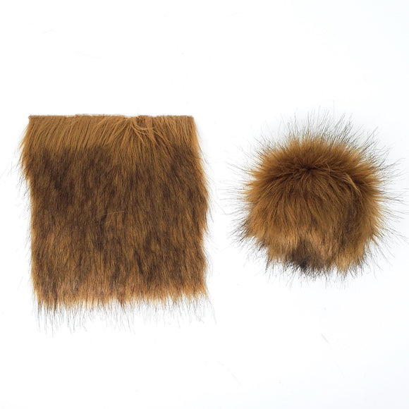 Sienna - Faux Fur Pre-Cut DIY Squares