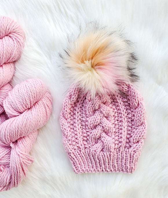 The Bulky Braided Beanie - Knitting Pattern