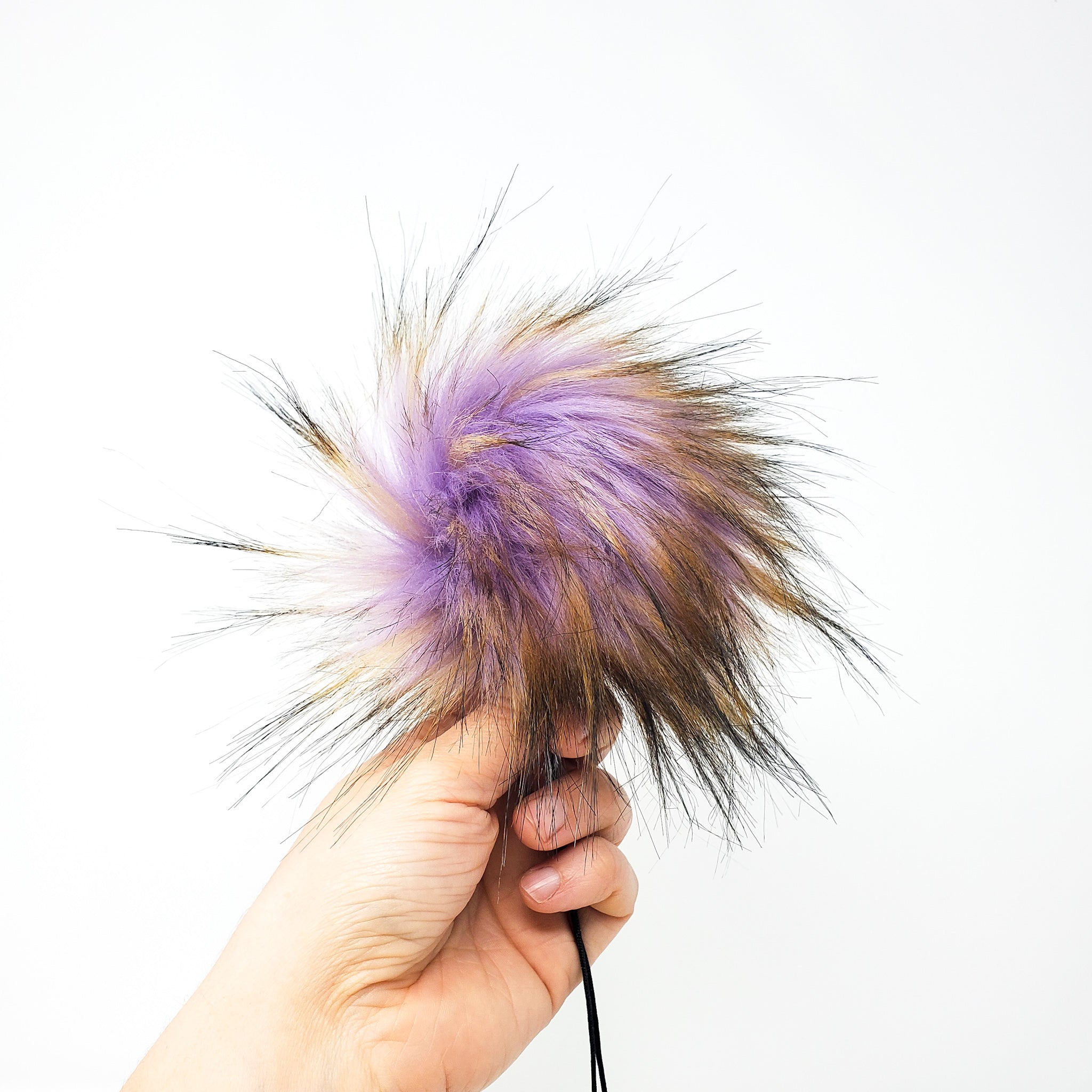 Amethyst - Faux Fur Pom Poms