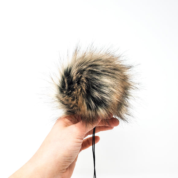 Badger Faux Fur Pom Poms