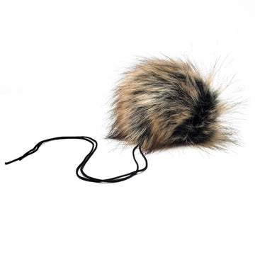 Badger Faux Fur Pom Poms - 0