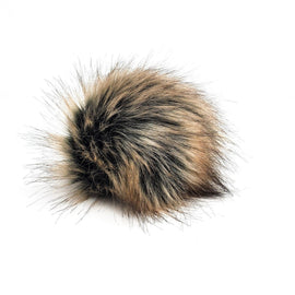 Badger Faux Fur Pom Poms