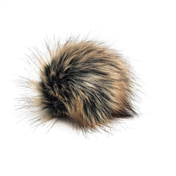 Badger Faux Fur Pom Poms