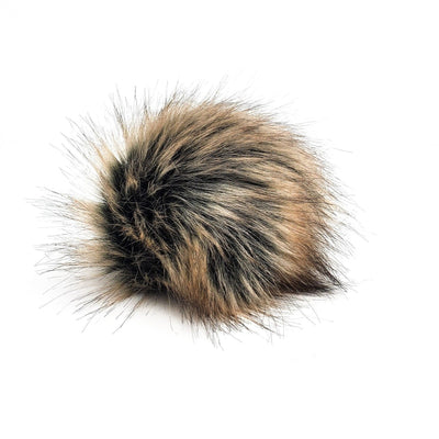 Badger Faux Fur Pom Poms
