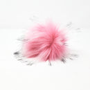 Ballerina Pink - Faux Fur Pom Poms-1